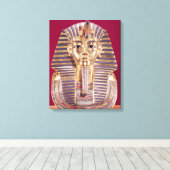 Toile Le masque funéraire de Toutankhamon (Insitu (Plancher de Bois))