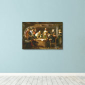 Toile Le Mayflower Compact 1620 Jean Leon Ferris (Insitu (Plancher de Bois))