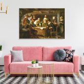 Toile Le Mayflower Compact 1620 Jean Leon Ferris (Insitu(Salon))