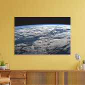 Toile Le membre de la Terre au-dessus d'une Australie oc (Insitu(Salon))