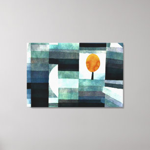 Toile Le messager de l'automne par Paul Klee