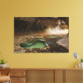 Toile Le métro est une formation géologique de grès ca (Insitu(Salon))