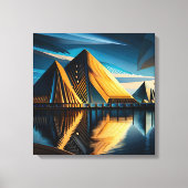 Toile Le mirage d'Atlantis (Recto)