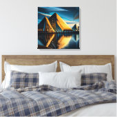 Toile Le mirage d'Atlantis (Insitu(Chambre))