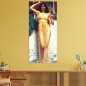 Toile Le miroir ~ John William Godward (Insitu(Salon))