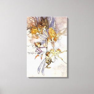 Toile "Le miroir magique"