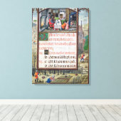 Toile Le mois de janvier (Insitu (Plancher de Bois))