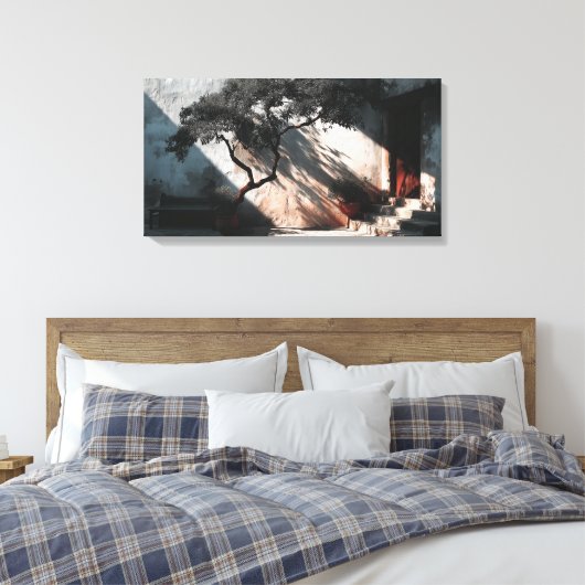 Toile Le moment de lumière du soleil Stretted Canvas Pri (Insitu(Chambre))