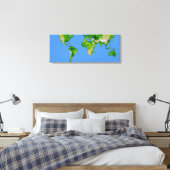 Toile Le monde (Insitu(Chambre))