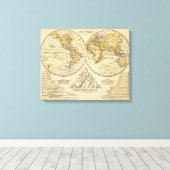 Toile Le Monde 2 (Insitu (Plancher de Bois))
