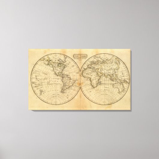 Toile Le monde 3 (Recto)