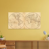 Toile Le monde 3 (Insitu(Salon))