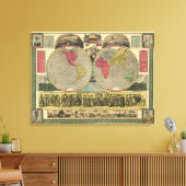 Toile Le monde à un point de vue (Insitu(Salon))