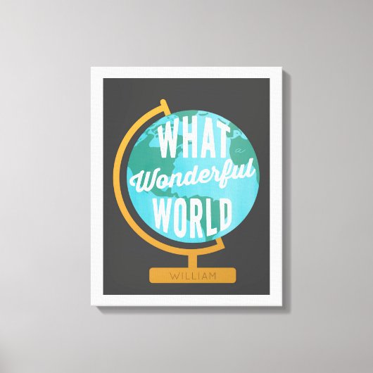 Toile Le monde merveilleux (Recto)