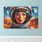 TOILE LE MONDE QUE NOUS AVONS DÉCOUVERT 4 (Insitu (Plancher de Bois))