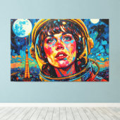 TOILE LE MONDE QUE NOUS AVONS DÉCOUVERT PARIS 2 (Insitu (Plancher de Bois))