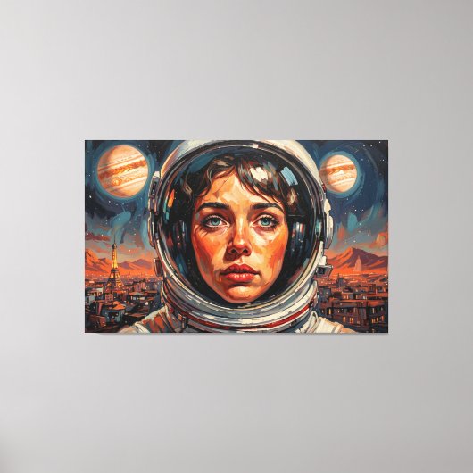 TOILE LE MONDE QUE NOUS AVONS DÉCOUVERT PARIS 20 (Recto)