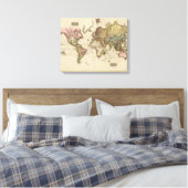 Toile Le monde sur la projection de Mercator (Insitu(Chambre))