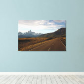Toile Le Mont Fitz Roy Et Le Mont Cerro Torre (Insitu (Plancher de Bois))