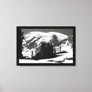 Toile Le Mont Rainier en juin