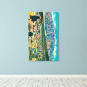 Toile Le mont San Jacinto du jardin du diable (Insitu (Plancher de Bois))