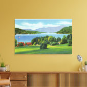 Toile Le Mont Whiteface du lac à distance (Insitu(Salon))