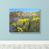Toile Le monument national de Carrizo Plain (Insitu (Plancher de Bois))