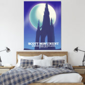Toile Le monument Scott, Édimbourg, Ecosse (Insitu(Chambre))