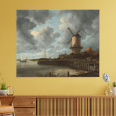 Toile Le moulin à vent de Wijk bij Duurstede, Jacob Isaa (Insitu(Salon))