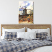Toile Le Moulin de la Galette par Vincent van Gogh (Insitu(Chambre))