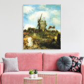 Toile Le Moulin de la Galette par Vincent van Gogh (Insitu(Salon))