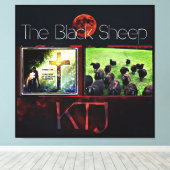 Toile Le mouton noir (Insitu (Plancher de Bois))