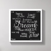 Toile Le mur de Dream Chaser (Recto)