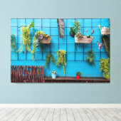 Toile Le Mur En Pleine Croissance (Insitu (Plancher de Bois))