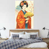 Toile Le murmure de la Fleur écarlate (Insitu(Chambre))