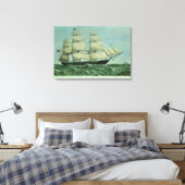 Toile Le navire Clipper "Highflyer", 1111 tonnes (Insitu(Chambre))