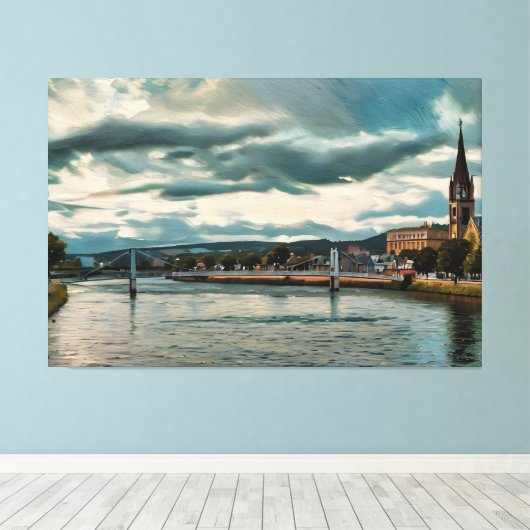 Toile Le Ness, Inverness (Insitu (Plancher de Bois))