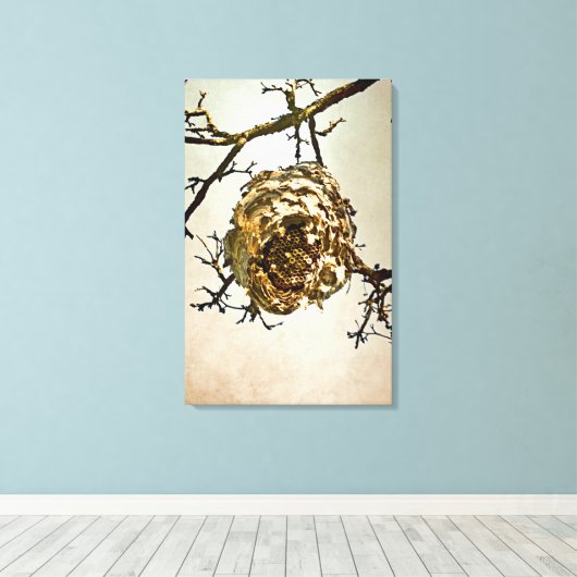 Toile Le nid de Hornet (Insitu (Plancher de Bois))
