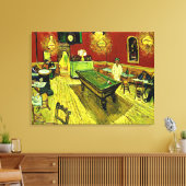 Toile Le Night Café de Vincent van Gogh (Insitu(Salon))