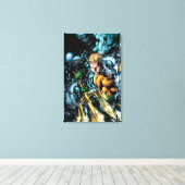 Toile Le Nouveau 52 - Aquaman #1 (Insitu (Plancher de Bois))
