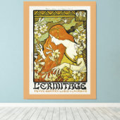 Toile Le Nouveau Floral (Insitu (Plancher de Bois))