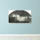 Toile Le nouveau panorama de Naples de Burford par Moonl (Insitu (Plancher de Bois))