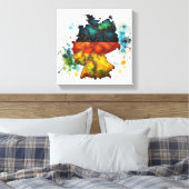 Toile le pacte peint (Insitu(Chambre))