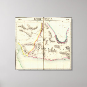 Toile Le Pakistan, Asie 80