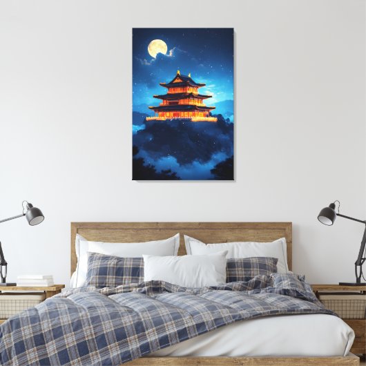 Toile Le Palais Céleste à Minuit (Insitu(Chambre))