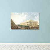 Toile Le Palais de la Bourse (Insitu (Plancher de Bois))
