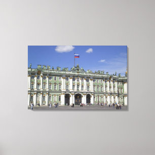 Toile Le Palais d'Hiver, Saint-Pétersbourg, Russie (RF)