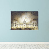 Toile Le Palais du Luxembourg éclairé (Insitu (Plancher de Bois))