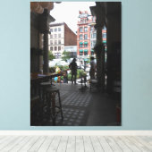Toile Le palvillion (Insitu (Plancher de Bois))