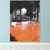 Toile Le palvillion (Insitu (Plancher de Bois))